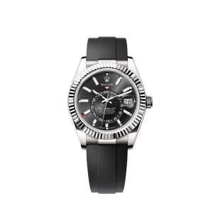 Rolex Sky-Dweller 336239 White Gold Black Dial Oysterflex